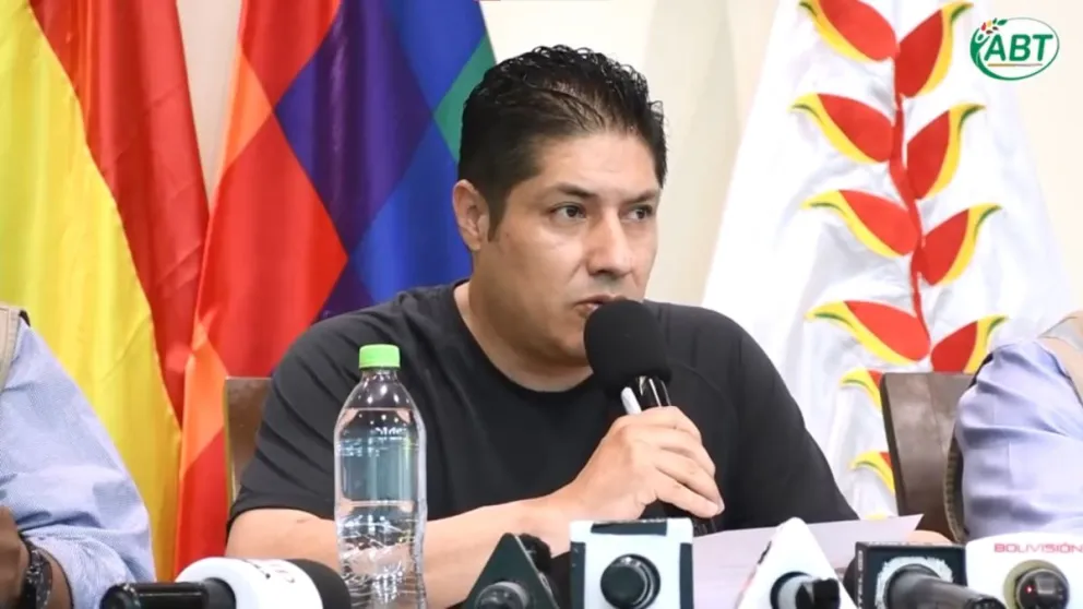 Alan Lisperguer. exministro de Medio Ambiente y Agua. Foto: ABI