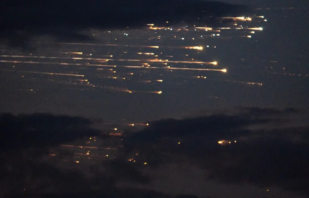 Restos de la nave Starship de SpaceX ayer jueves en Santo Domingo. Foto: EFE