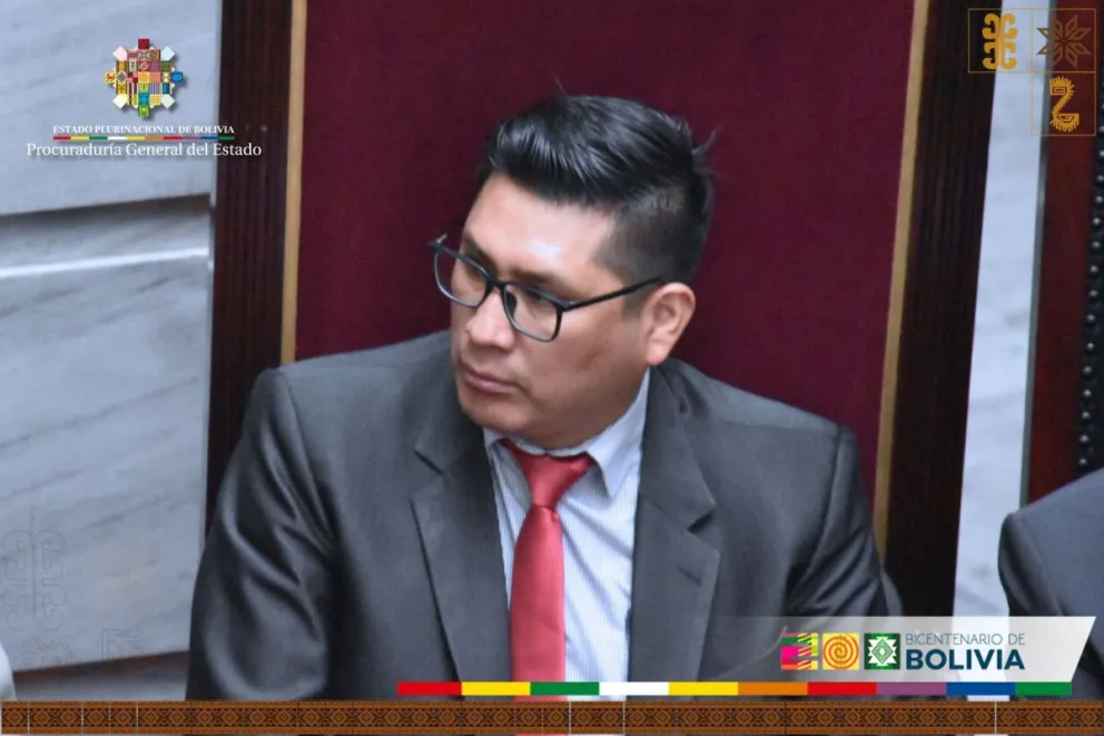 El procurador general del Estado, Ricardo Condori. Foto: PGE