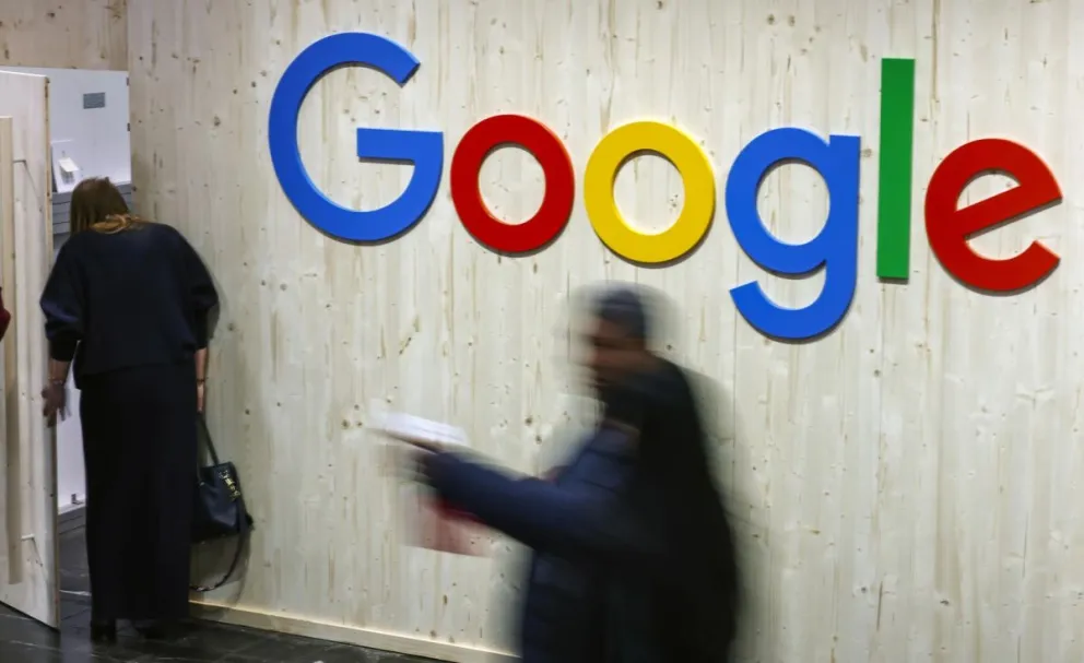 Imagen de archivo del logo de Google. Foto: EFE