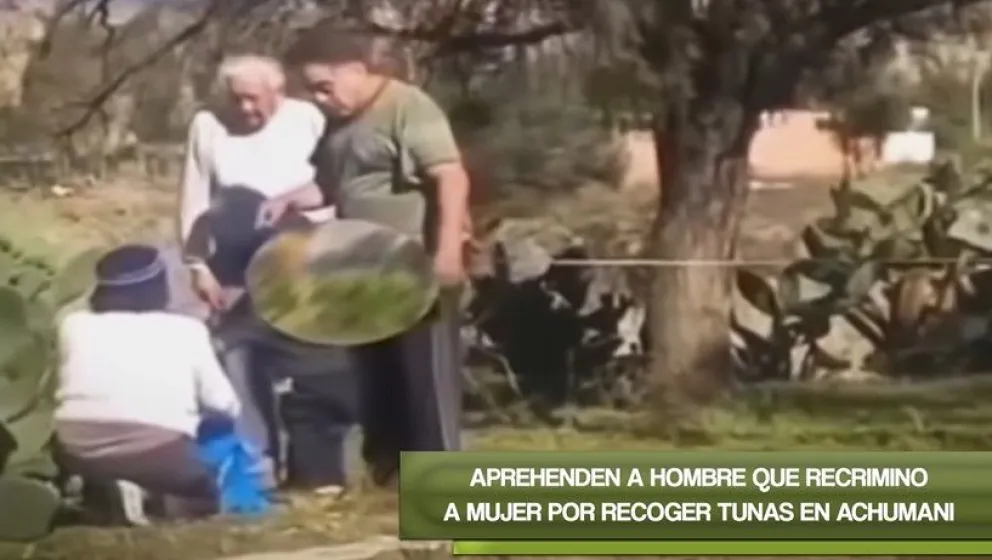 Un registro de lo sucedido el martes en la meseta de Achumani. Foto: Policía Boliviana