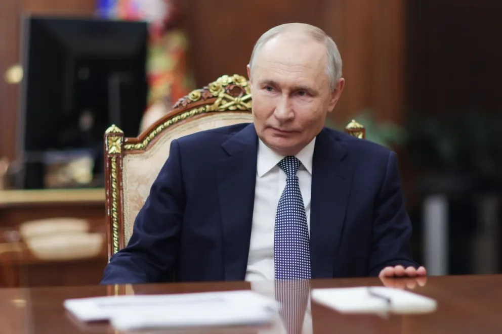 El presidente ruso  Vladimir Putin. Foto: EFE
