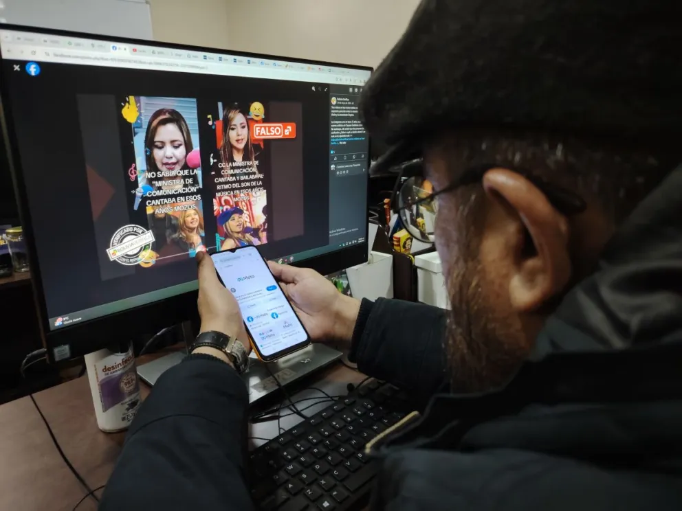 En época de elecciones o de conflicto, la desinformación se incrementa.    Foto: Leny Chuquimia / Visión 360