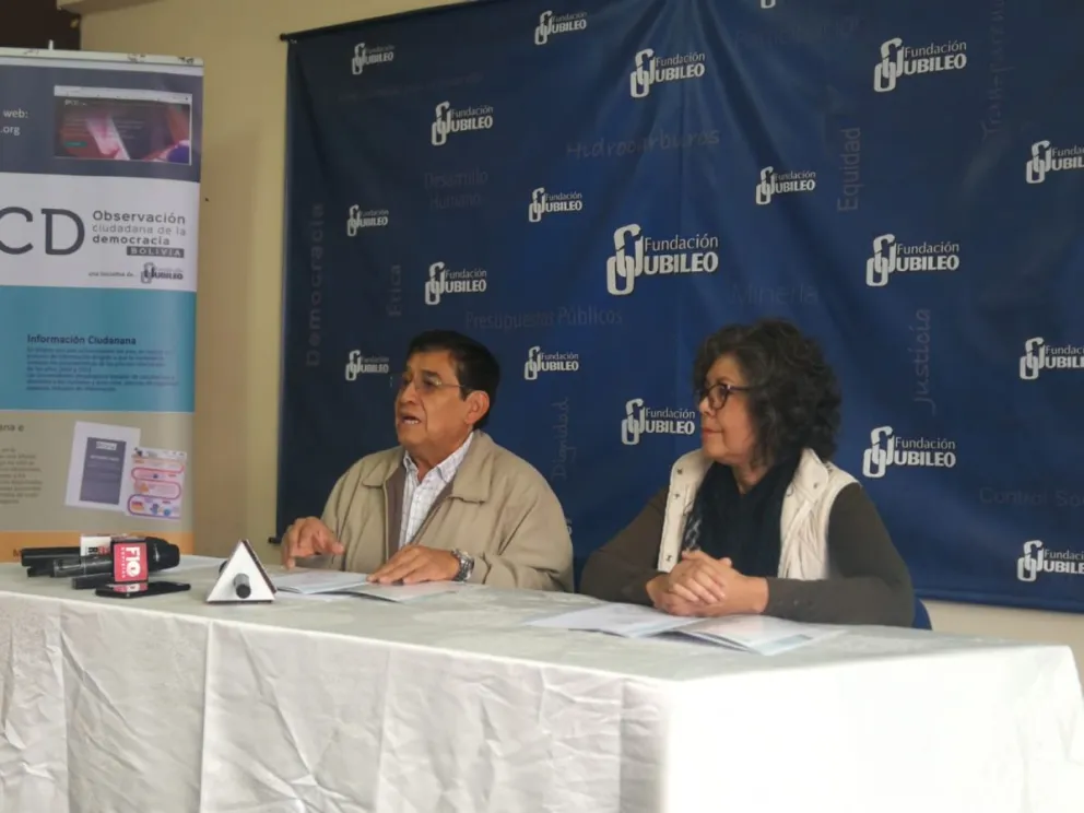 Los impulsores de las propuestas, integrantes de la fundación Jubileo. Foto: Fundación Jubileo