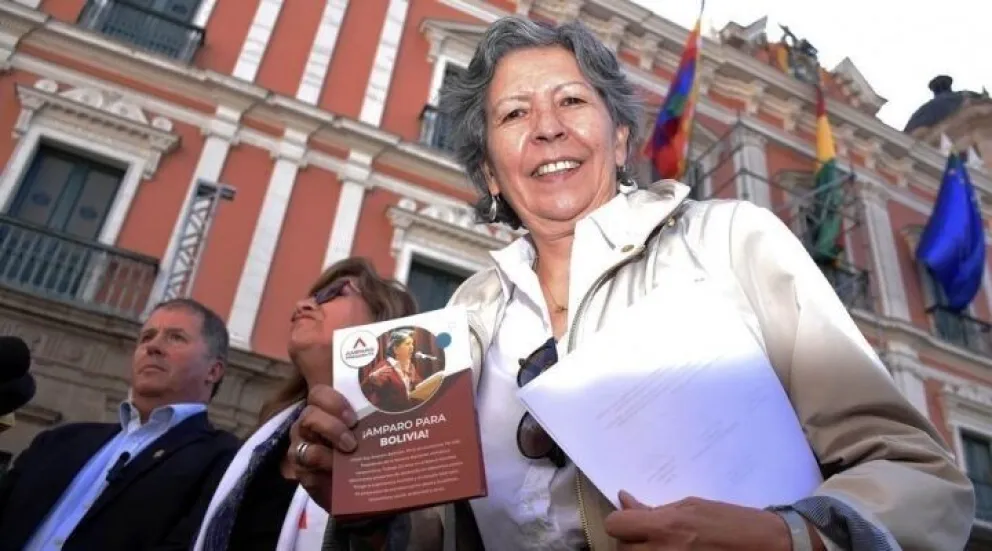 La economista Amparo Ballivián decidió retirar su postulación a las elecciones presidenciales. Foto: Amparo Ballivián 