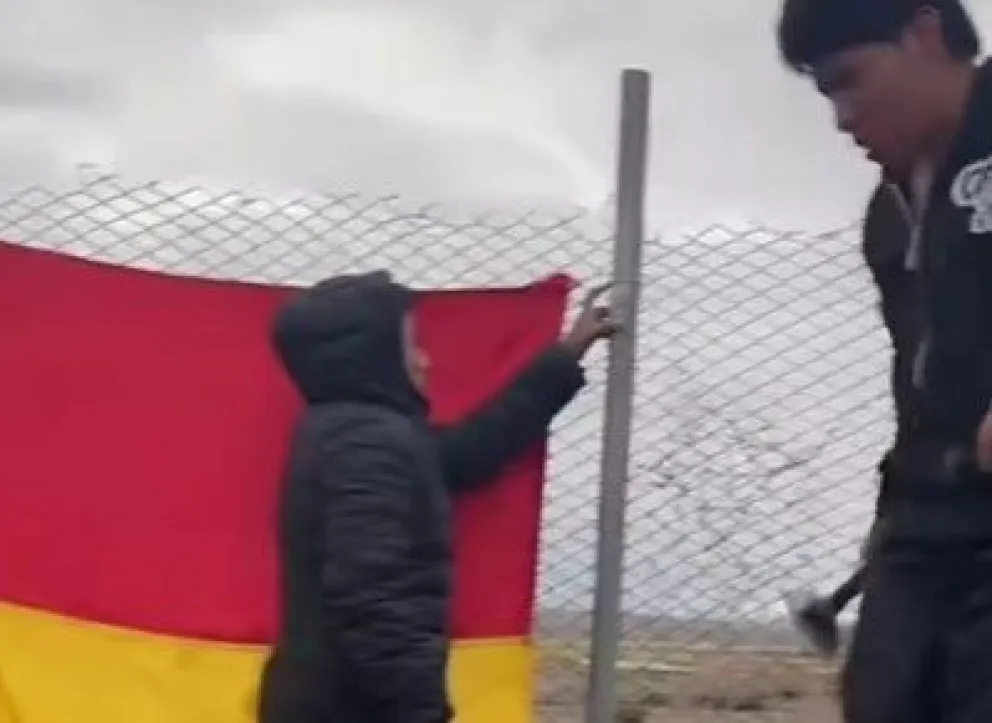 Una captura del video que circula en RRSS. Foto: Bolivia Prensa