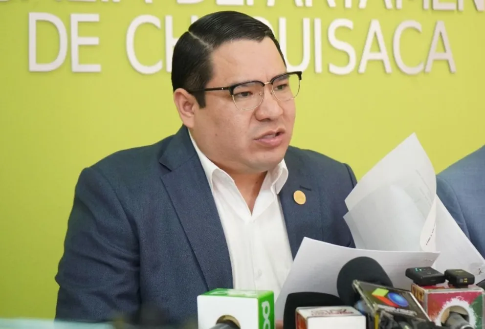 Roger Mariaca, fiscal general del Estado. Foto: FGE