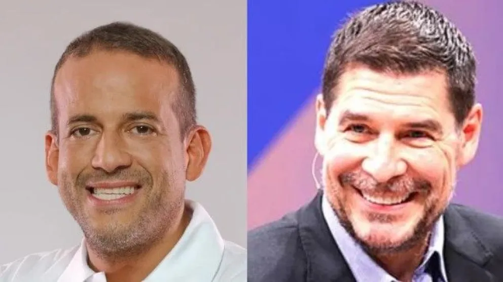 Luis Fernando Camacho y Marcelo Claure. Foto: RRSS