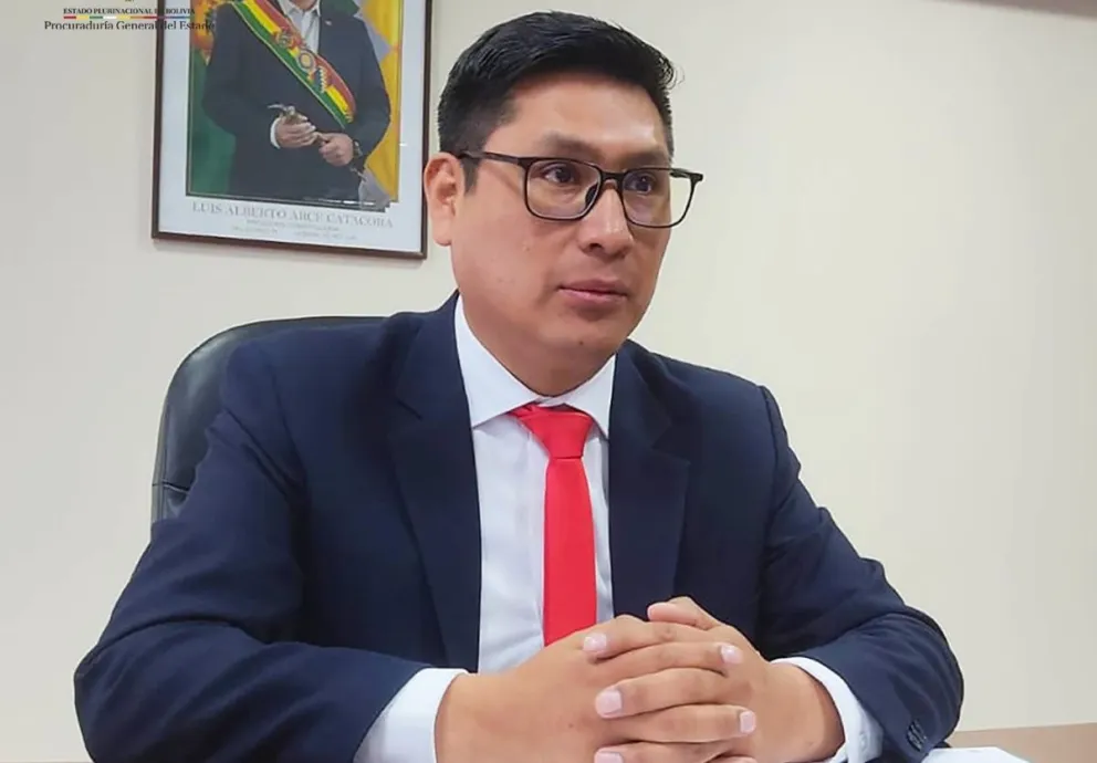 El procurador general del Estado, Ricardo Condori. Foto: PGE