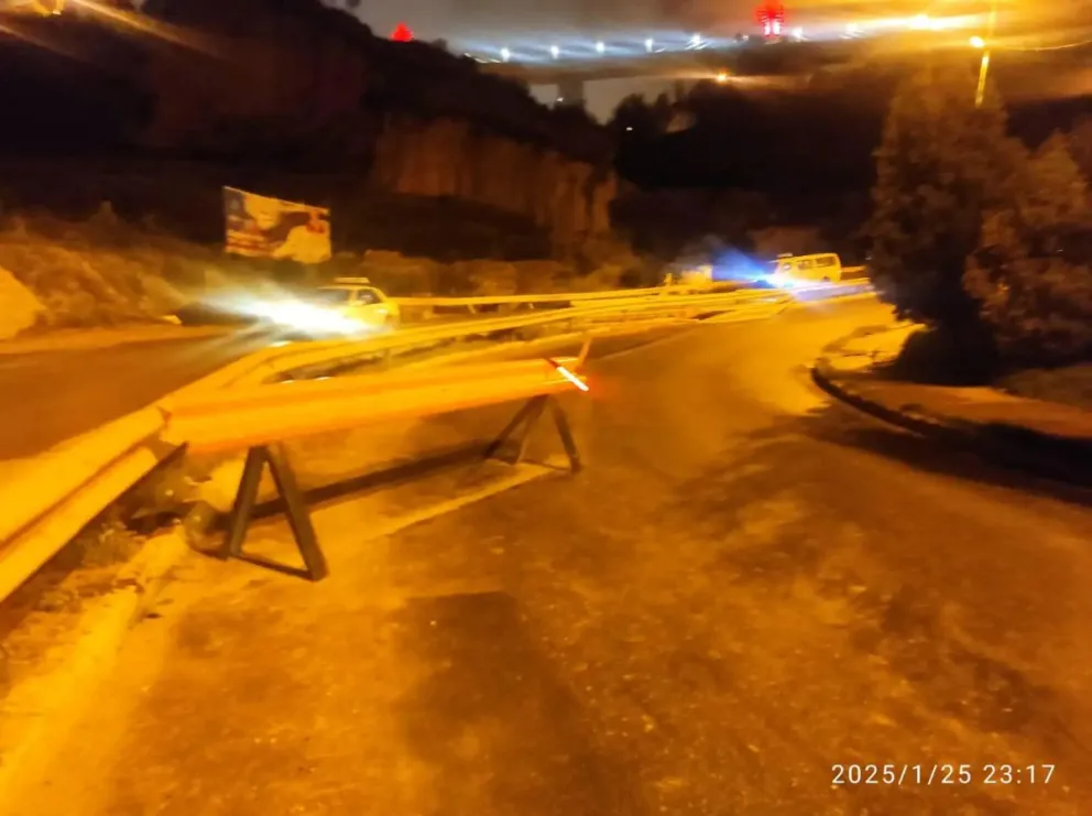 Zona de sifonamiento en la avenida Kantutani, según el municipio. Foto: AMUN