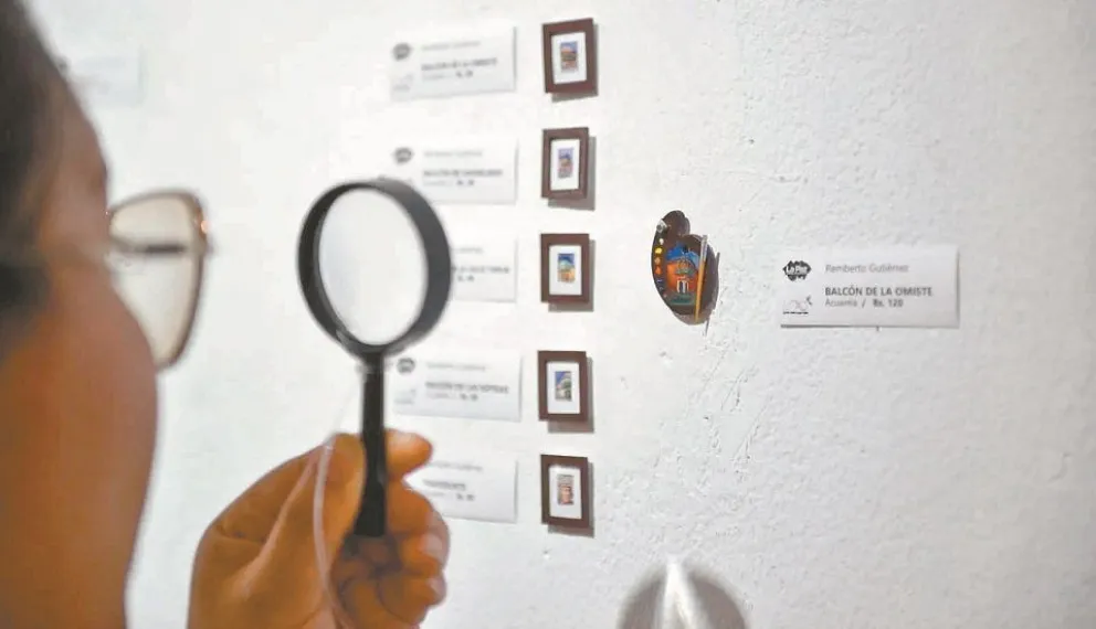 Muestra permanente del arte, en pequeño. Foto: Amun