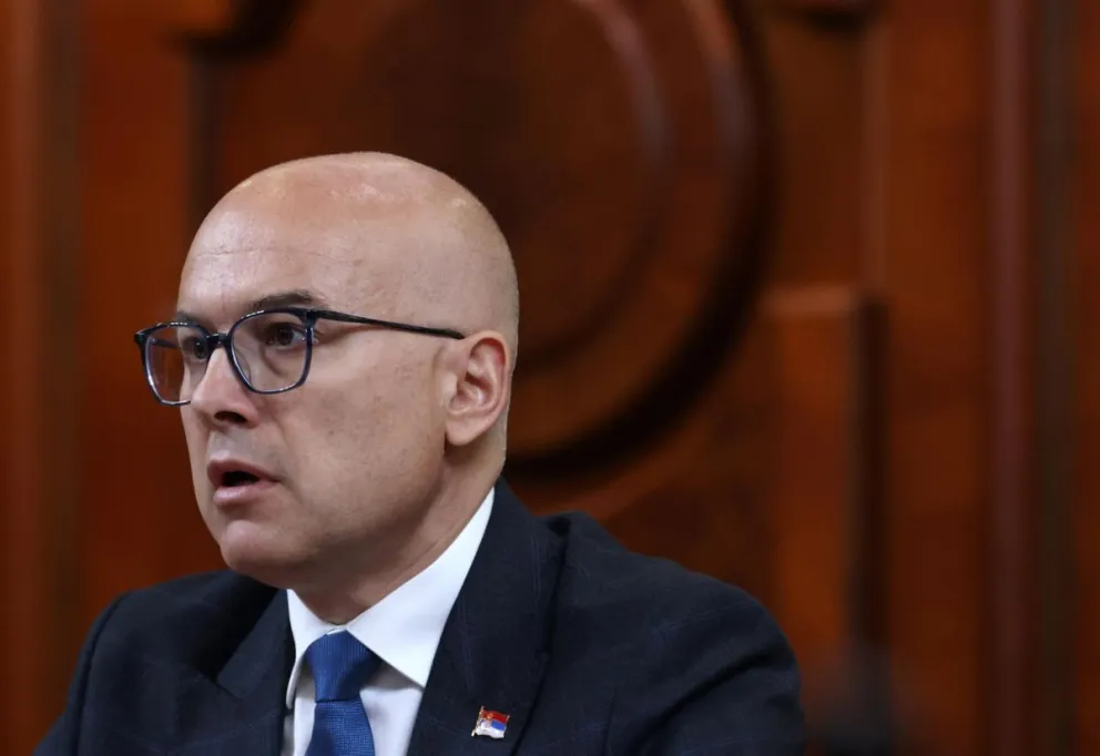 El primer ministro de Serbia, Milos Vucevic. Foto: EFE