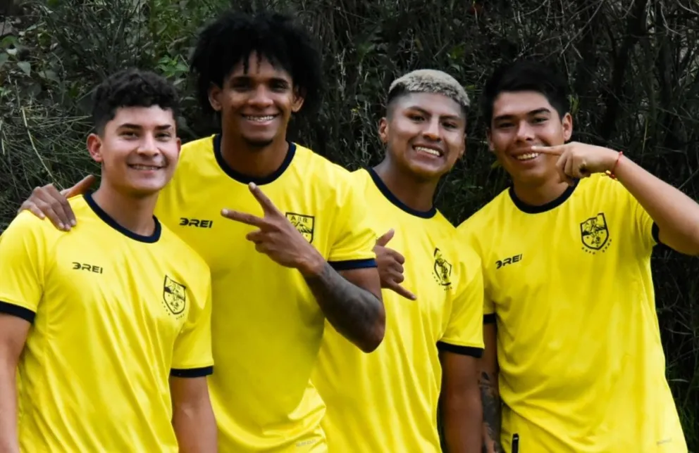 Jugadores de ABB que entrenan en la zona de Alto Irpavi. Foto: ABB