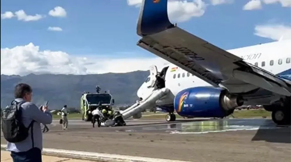 Una fotografía referial de un avion de BoA. Foto: BoA