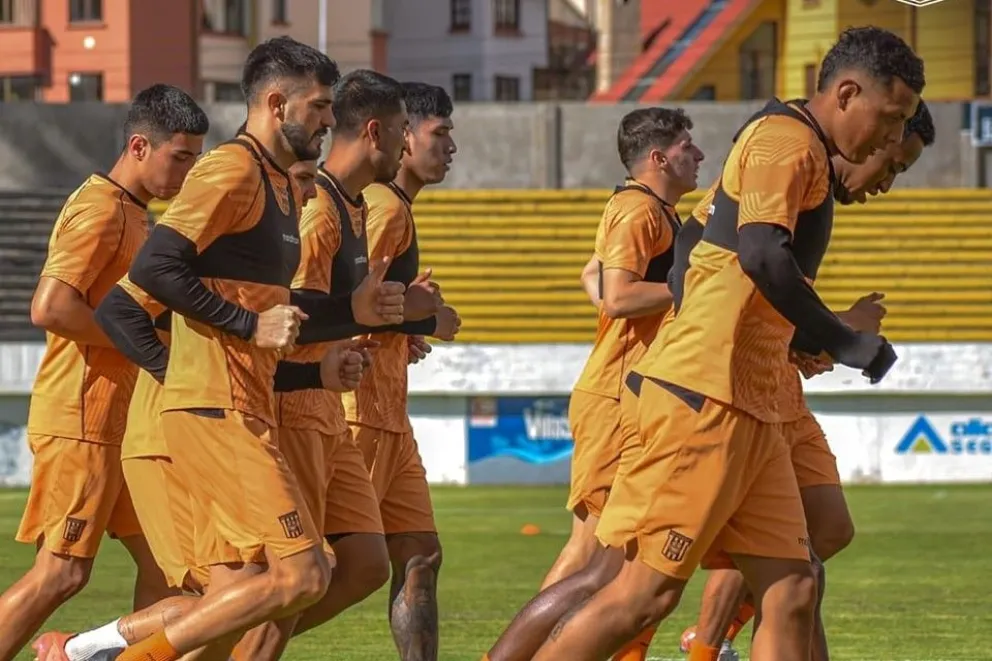 Jugadores del Tigre en uno de sus entrenamientos de pretemporada. Foto: club The Strongest