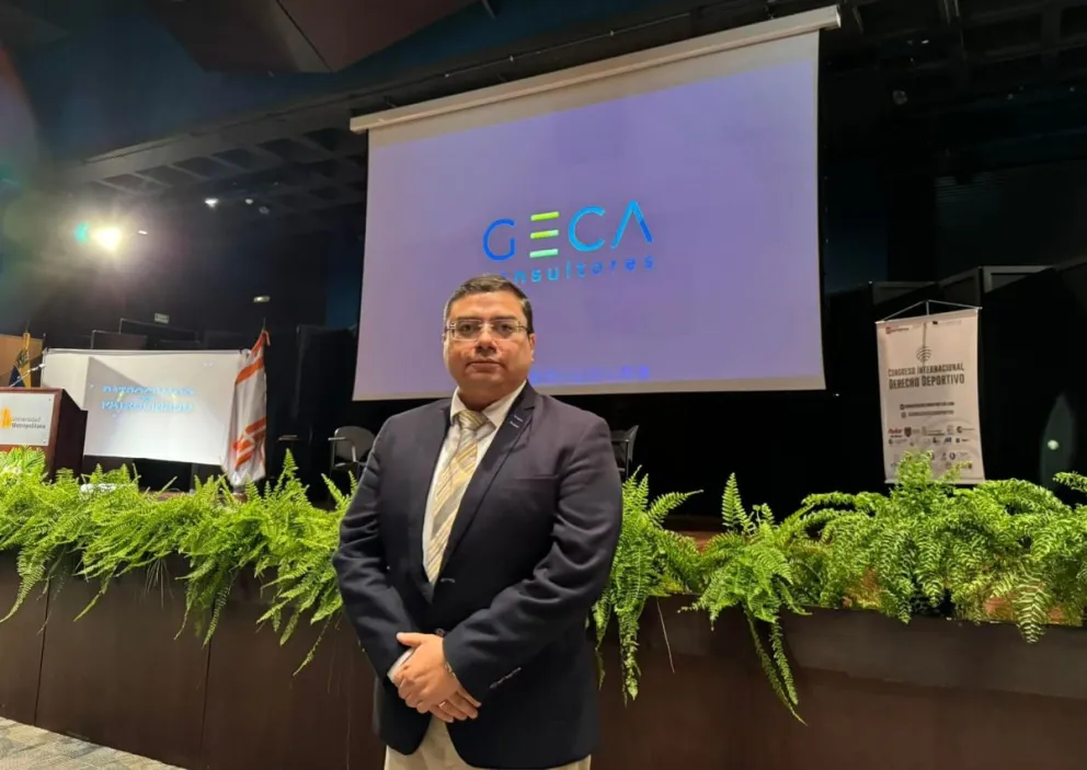 El abogado Johan Zambrana, experto en derecho deportivo, emitió su criterio sobre el caso Montaño. Foto: JUZO