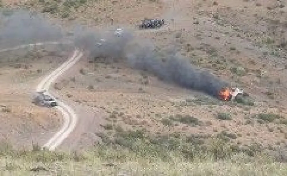 La zona donde se produjo el enfrentamiento entre cooperativistas mineros. Foto: Ibivisión