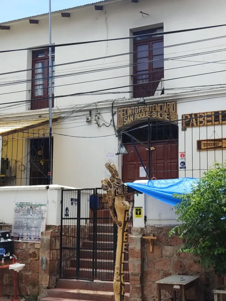 Penal de San Roque de Sucre donde fue enviada una sargento de policía. Foto: ABI