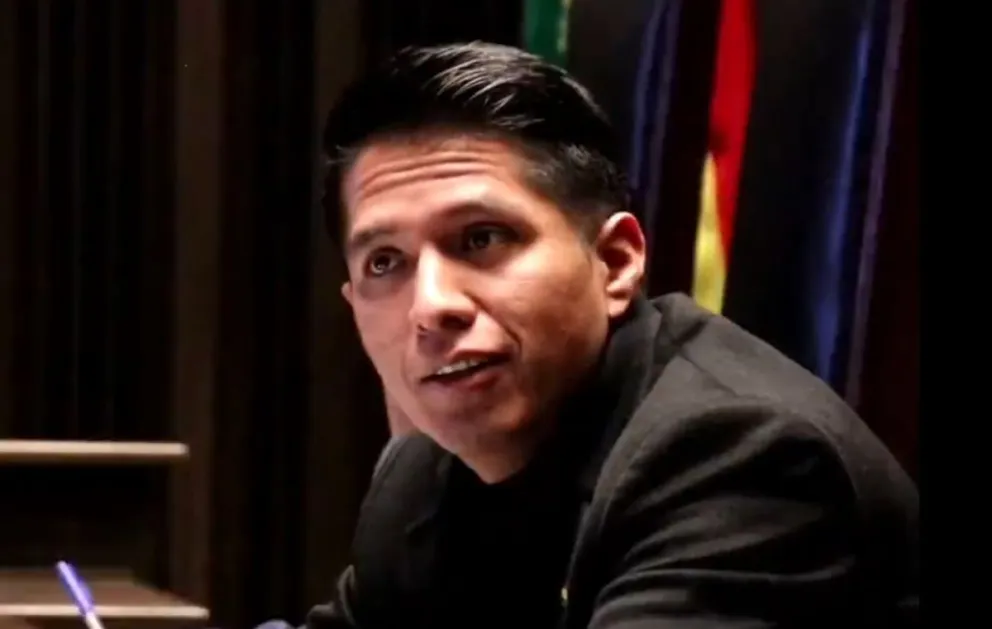 Andrónico Rodríguez, cuyo nombre suena como un posible candidato del MAS. Foto: Captura de video