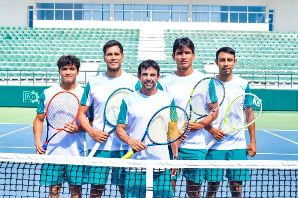 La selección nacional que se enfrentará a República Dominicana. Foto: Fedotenis.