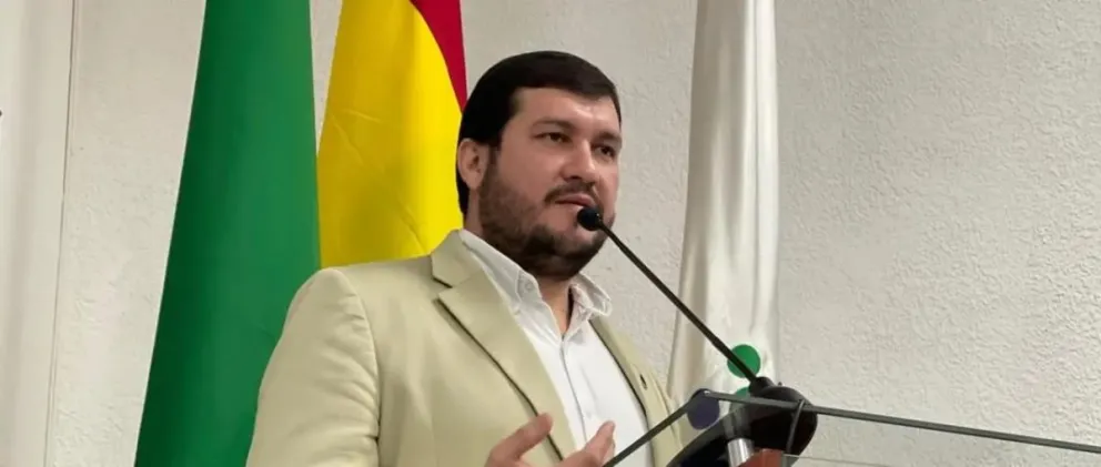 Stello Cochamanidis, nuevo presidente de los cívicos de Santa Cruz. Foto: Unitel