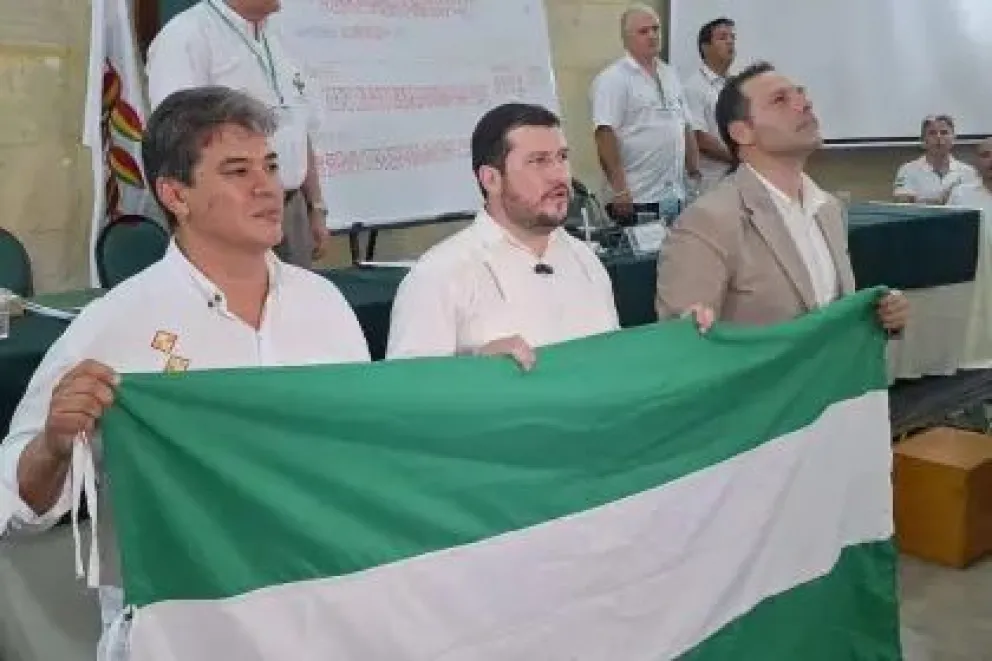 El presidente del Comité Pro Santa Cruz, Stello Cochamanidis. Foto: Beni Noticias