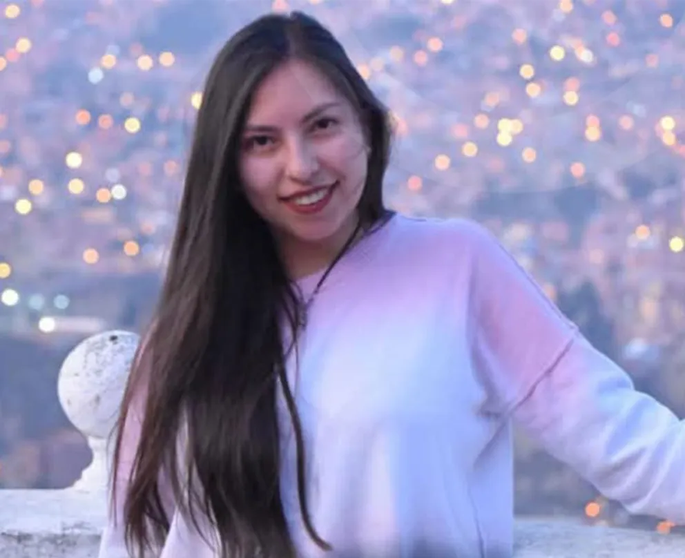 Victoria Cuenca, la joven que se recupera del accidente. Foto: Erbol