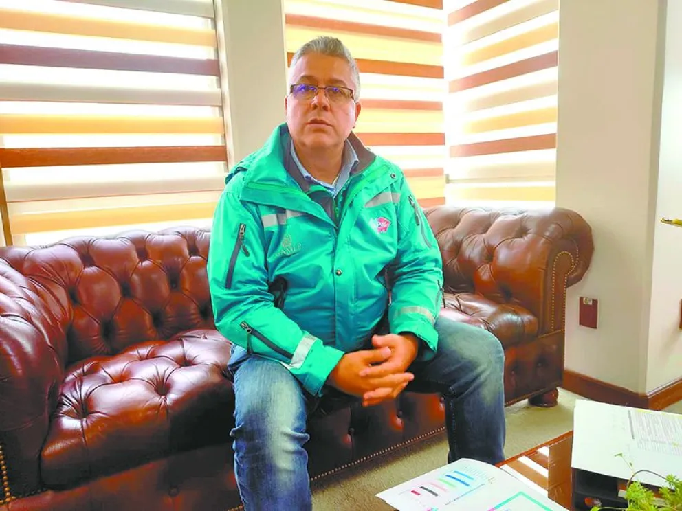 El secretario ejecutivo municipal de La Paz, José Carlos Campero, conversó con el equipo de Visión 360. Foto: Paulo Lizárraga A. / Visión 360