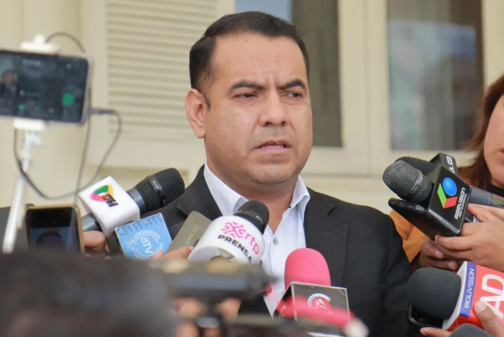  El vicepresidente del TSE, Francisco Vargas, durante su anuncio este miércoles. Foto: APG