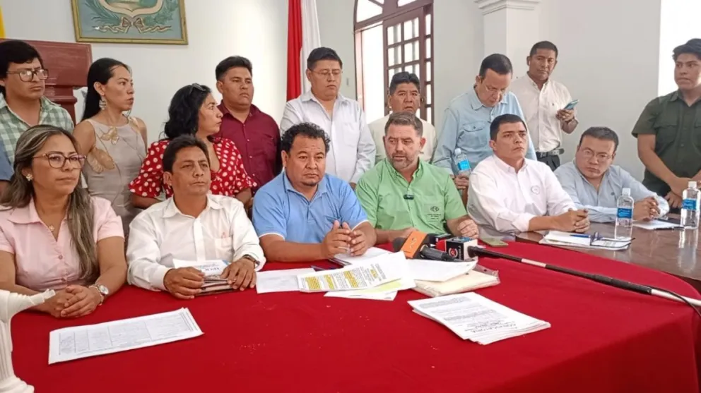 Integrantes del comité multisectorial, en una anterior reunión. 