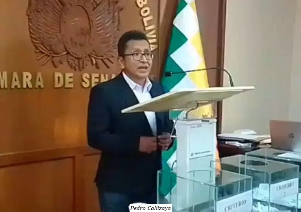 El Defensor  del Pueblo Pedro Callisaya. Foto: radio Kollasuyo