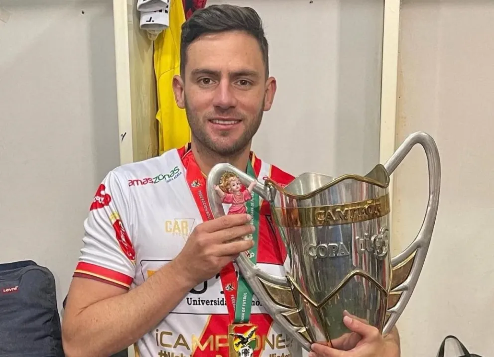 Fernando Saucedo sueña con levantar nuevamente el trofeo de campeón con Always Ready. Foto: FS