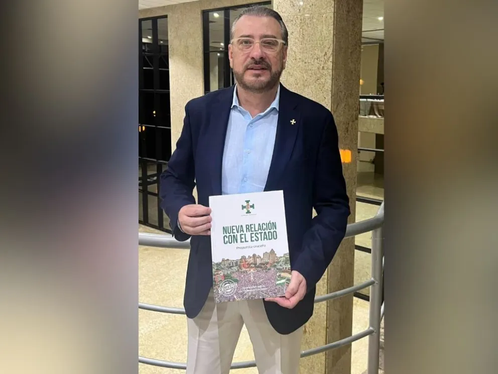 Rómulo Calvo en una foto tomada de su perfil en Facebook.