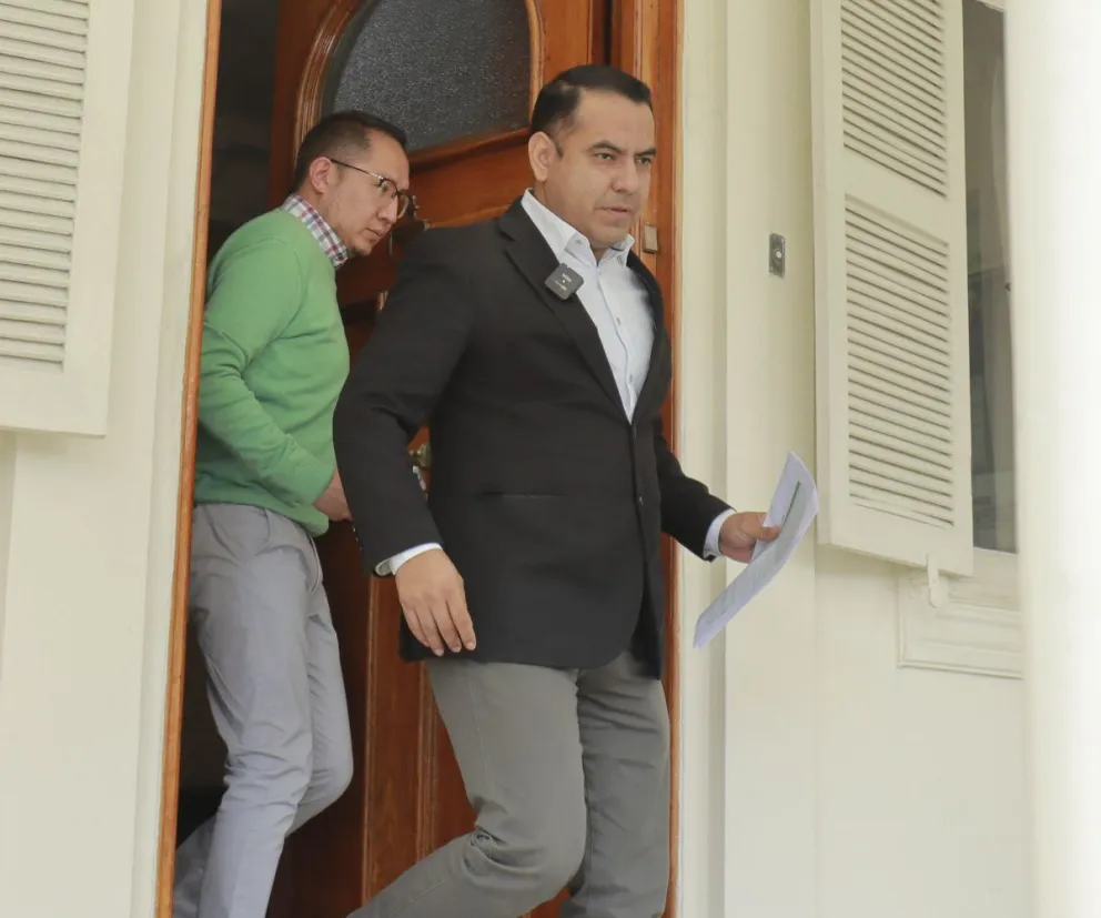 El vicepresidente del TSE, Francisco Vargas, en una imagen de este 5 de febrero. Foto: APG