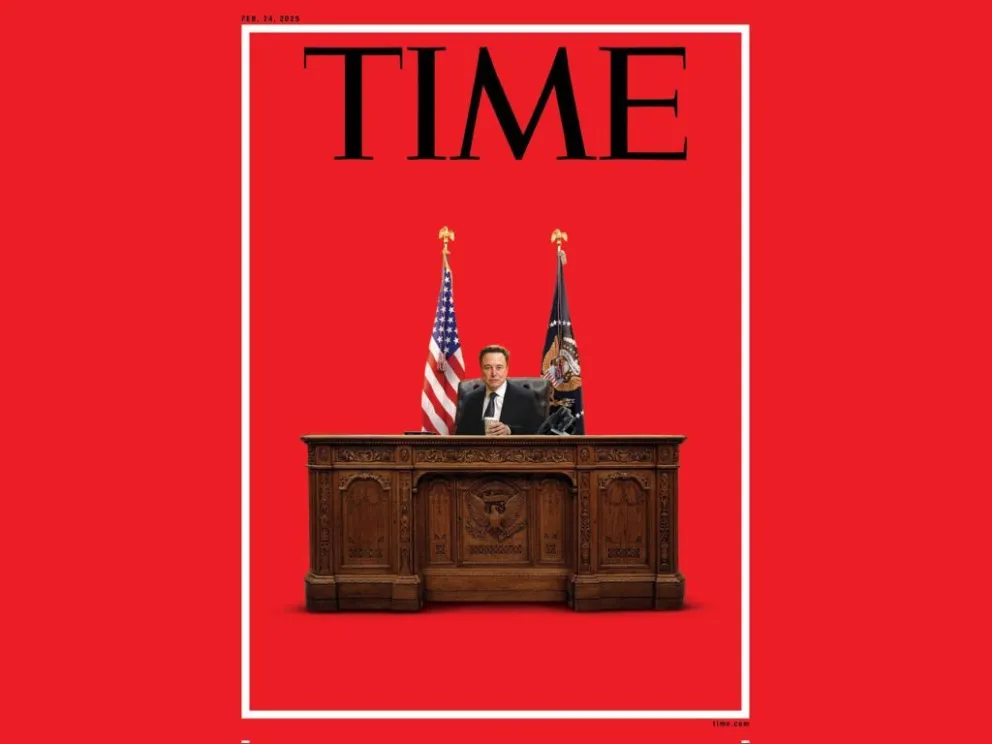 La reciente portada de la revista, que está causando controversia. Foto: Time
