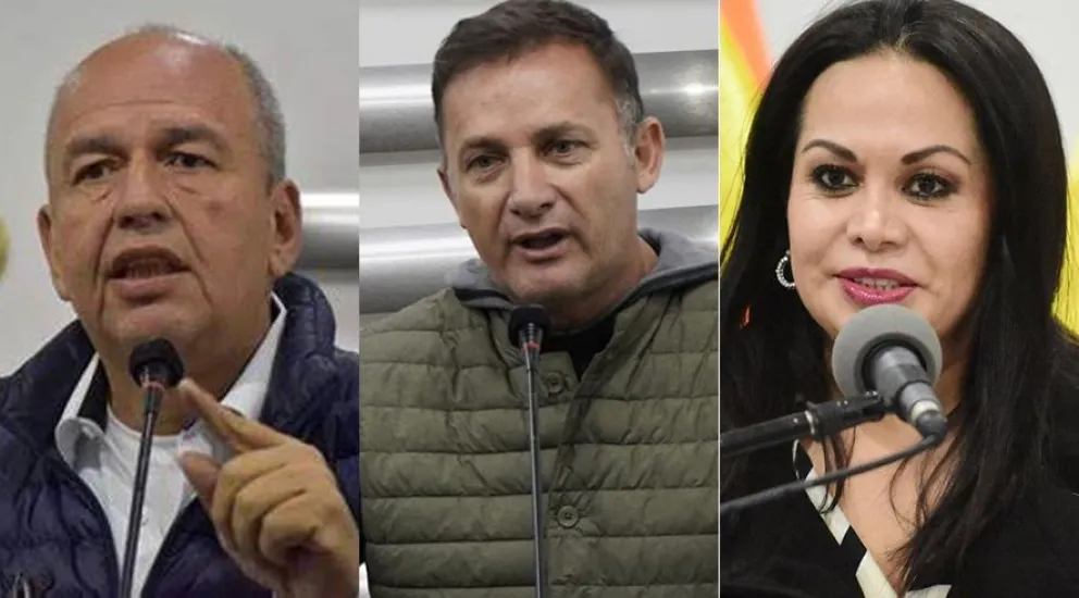 Murillo, López y Lizárraga fueron sentenciados por el Ministerio Público. Foto: Composición