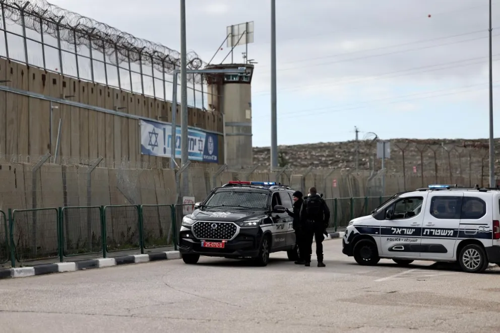 La prisión militar de Ofer en Cisjordania, en el norte de Jerusalén. Foto: EFE