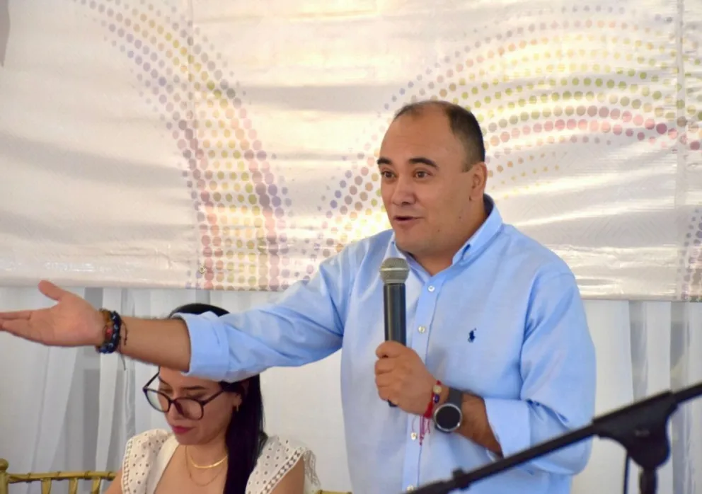 El vocal del TSE, Gustavo Ávila. Foto: La Voz de Tarija