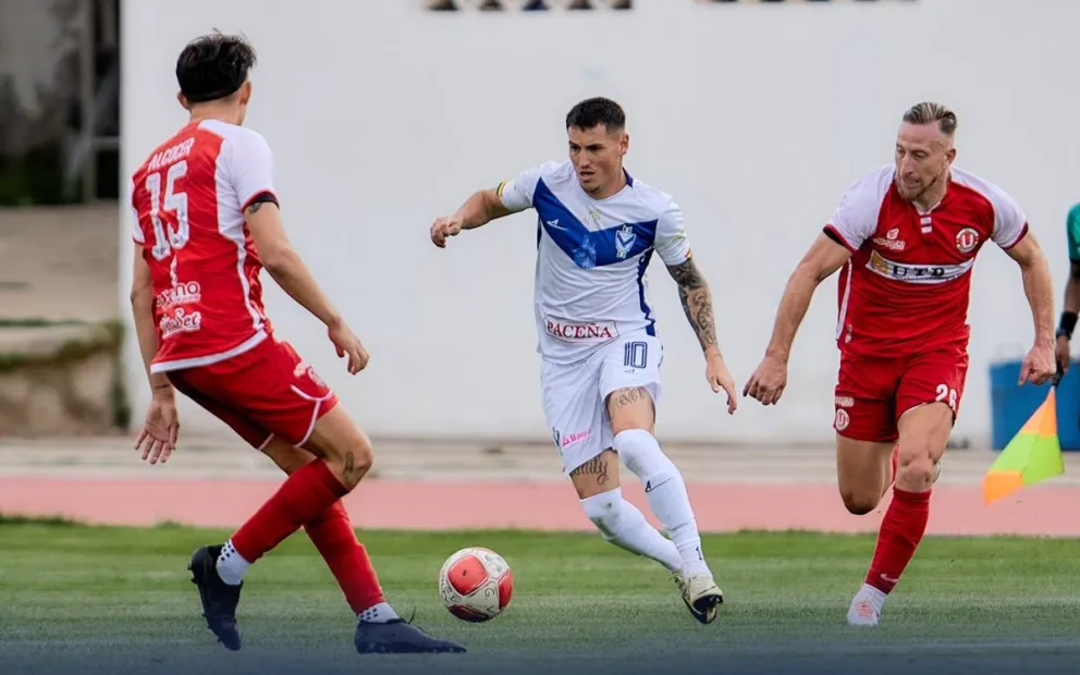 Incidencia del partido entre GV San José y Universitario de Vinto. Foto: GV San José.