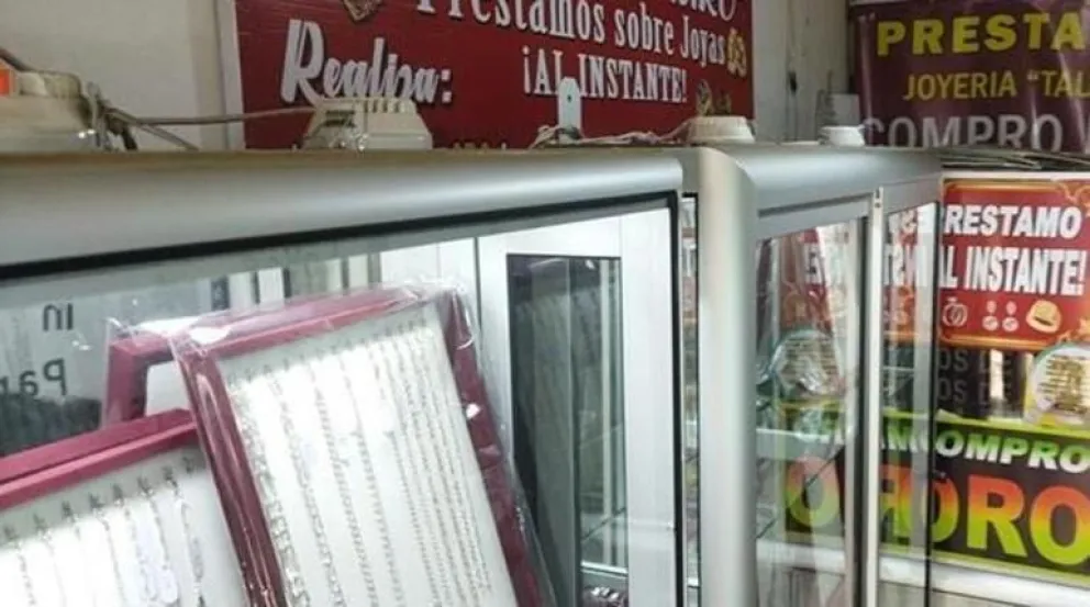 Una joyería. Foto: Los Tiempos (referencial)