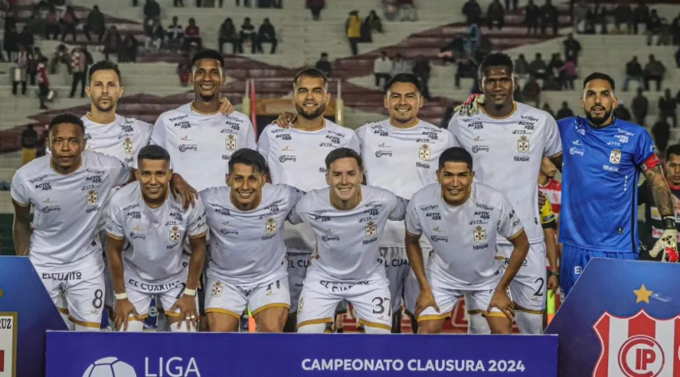 Equipo de Real Santa Cruz que jugó hasta diciembre, la mayoría ya no está en ese elenco. Foto: RSC