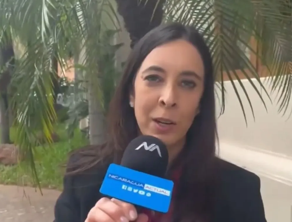 Sonia Cavallo durante una declaración a los medios. Foto: Captura de video