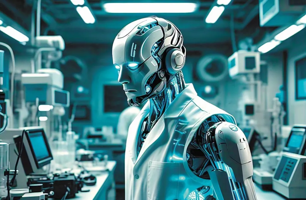 Una representación de la inteligencia artificial realizada con Meta AI.