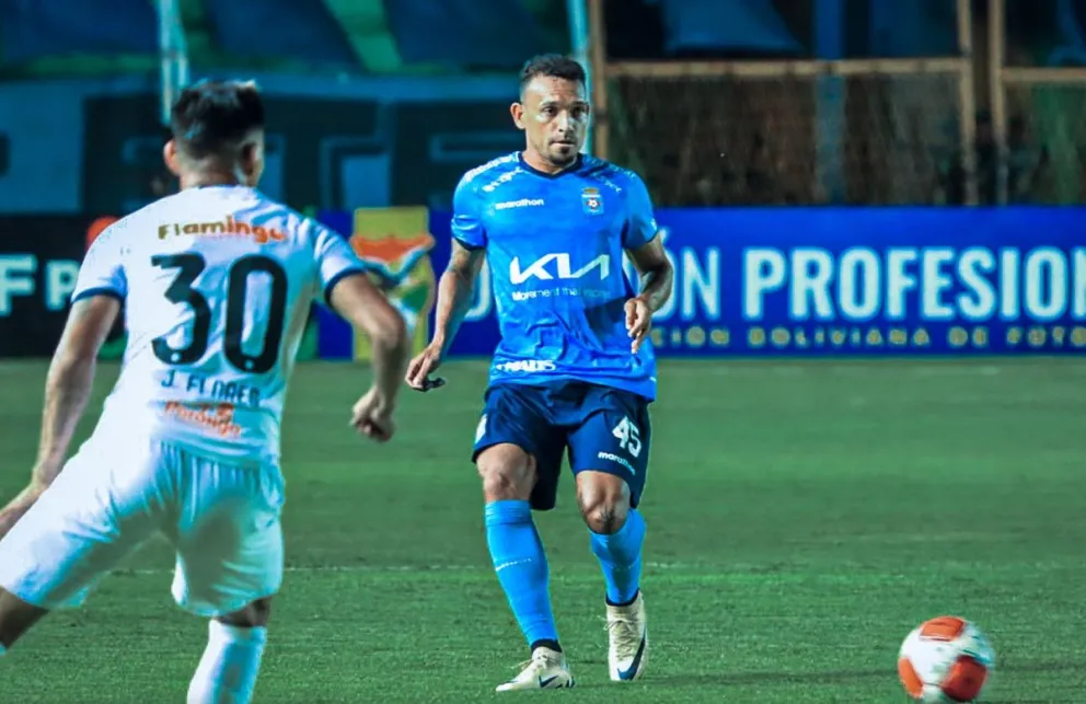 Figuera en un partido del conjunto de Blooming. Foto: CB