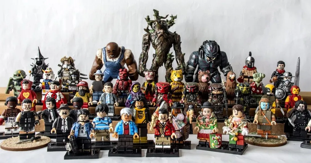 Los detalles del trabajo se pueden observar en gestos, peinados, ropa e implementos de cada personaje. Foto: Tree House