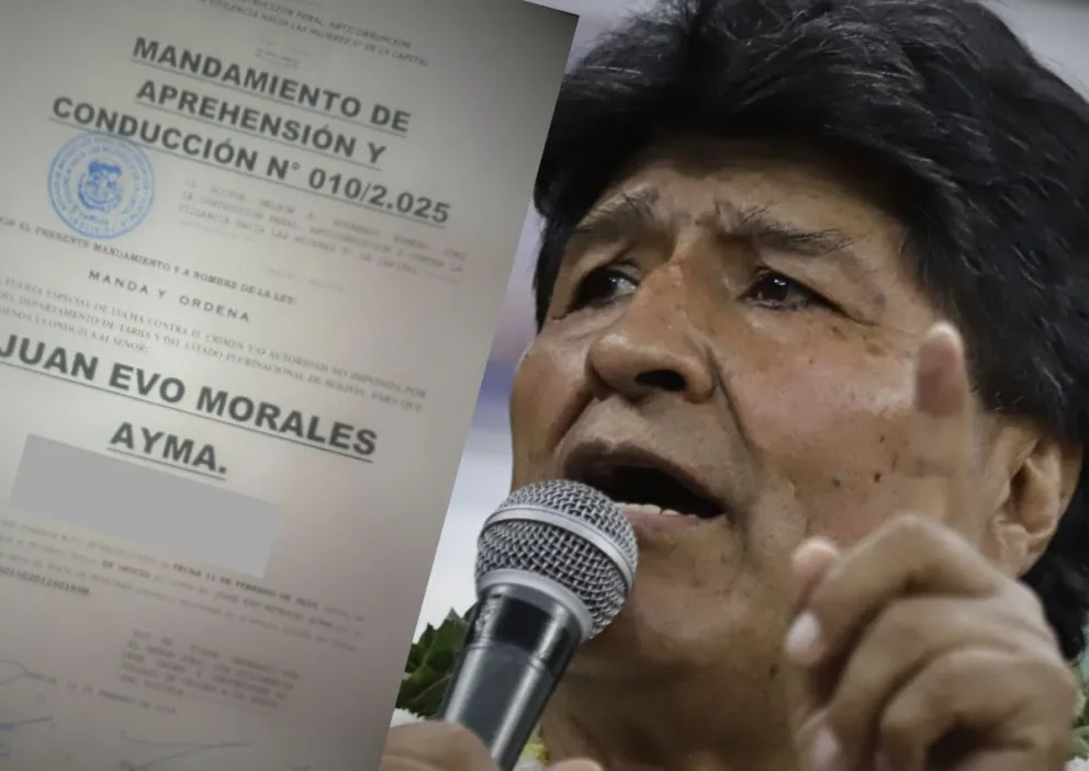 Evo Morales en una imagen de archivo. Foto: APG y documento 