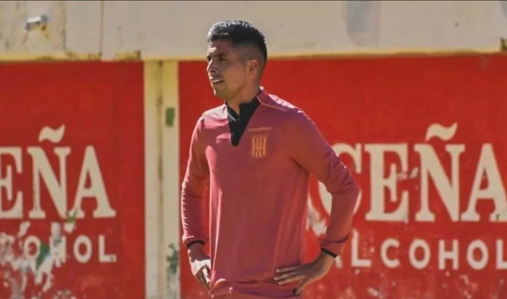 Leonel López en un entrenamiento anterior de The Strongest.