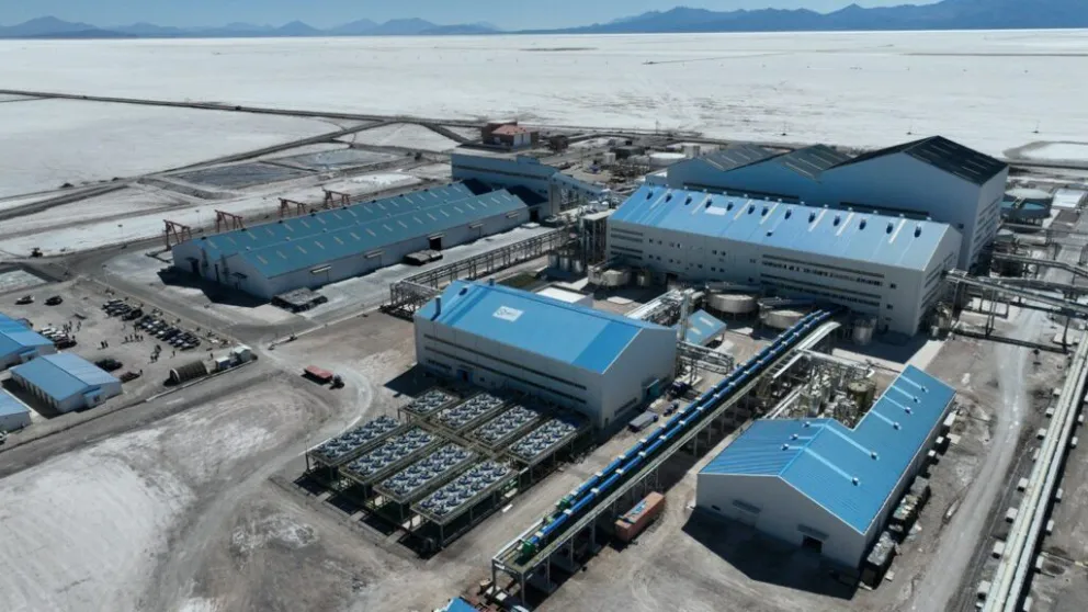 Una de las plantas de litio de YLB Foto: YLB