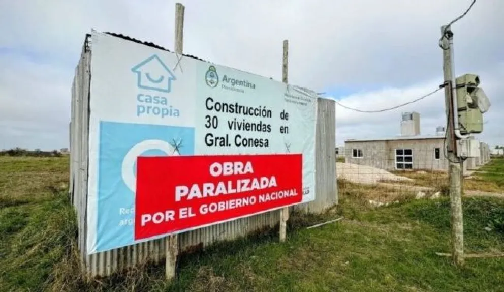 Obras en construcción abandonadas en Argentina. Foto: @CanalVerte