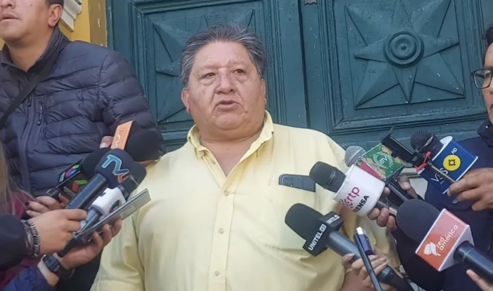 El representante del Conade, Manuel Morales, en un anterior contacto con medios de comunicación. Foto: Captura de video
